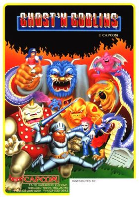 Ghosts 'n Goblins: A Chivalrous Arcade Nightmare Where Pixelated Pain Meets Unrelenting Platforming!