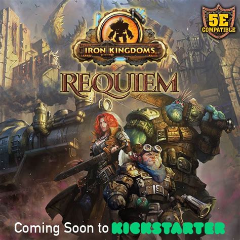 Iron Kingdoms: Requiem - A Gritty Fantasy RPG Where Steel Clashes With Arcane Might!